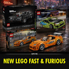 LEGO has unleashed a complete Fast & Furious collection that recreates the  first movie in stunning brick detail. At the heart sits the LEGO Technic  Dodge Charger R/T (42231), Dom's legendary black