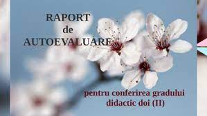 Implicarea în activitatea instituţiei de învăţământ. Raport De Autoevaluare Pentru Conferirea Gradului Didactic Doi Ii By Postica Silvia