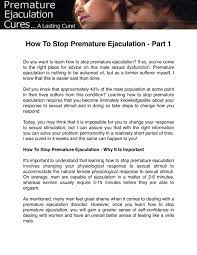 Calaméo - How To Stop Premature Ejaculation - Get Effective Treatment
