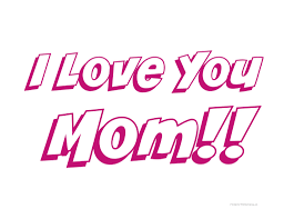 I love you mom printable coloring pages. Free Printable I Love You Mom Coloring Pages What Mommy Does