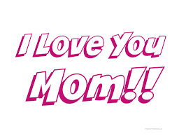 167.81 kb, 1056 x 754. Free Printable I Love You Mom Coloring Pages What Mommy Does
