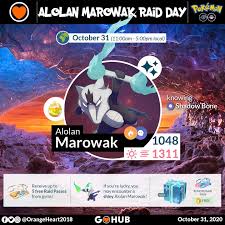Its other charged move shadow ball is one of the best charged moves in the game (pvp and pve). Pokemon Go Hub Get Ready For The Alolan Marowak Raid Facebook