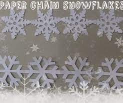Maybe you would like to learn more about one of these? Paper Chain Snowflakes 4 Steps With Pictures Instructables