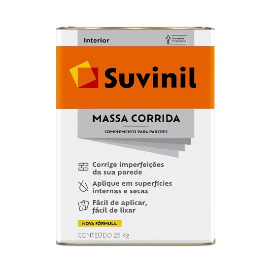 MASSA CORRIDA PVA 25.00KG SUVINIL