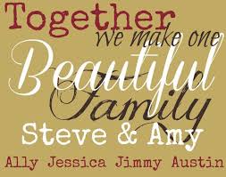 Use this collection of prayers, readings, vows and quotes to inspire your joyous celebration of joining two separate families into one. Pin By Angela Piwonka On Signs Blended Family Quotes Family Quotes Blended Family