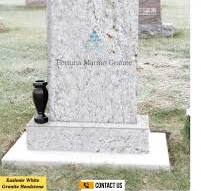 Kashmir White Granite Headstone Manufacturer from India ...