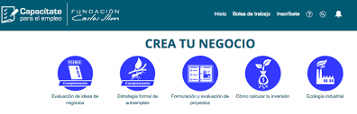 Resultado de imagen para "capacitate para el empleo" "Evaluación de ideas de negocios"