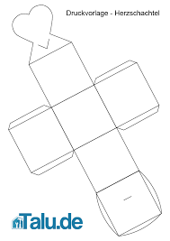 Herzschachtel Aus Papier Basteln Anleitung Talu De