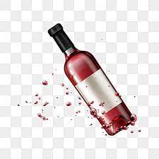 Falling Red Wine Glass Bottle With Drops Realistic Wine Bottle Isolated Png And Vector With Transparent Background For Free Download Bottle Wine Bottle Glass Wine
