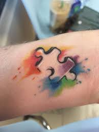 Autism Awareness Black And White Puzzle Piece Tattoo Pin By Nani On Tatoos In 2020 Autism Tattoos Puzzle Tattoos Puzzle Piece Tattoo