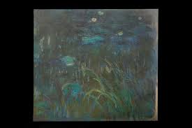 Add little blue yellow dark. Factum Arte Water Lilies