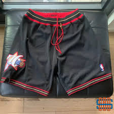 Find great deals on philadelphia 76ers gear at kohl's today! For Sale Authentic Mitchell Ness 1997 98 Philadelphia 76ers Road Shorts Sizes M Worn Once With Custom Drawstrings Gym Men Mens Gym Short Clothes