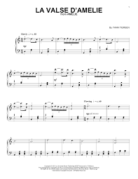 Hey everyone i have yann tiersen sheet music: Yann Tiersen La Valse D Amelie Sheet Music Pdf Notes Chords Film Tv Score Easy Piano Download Printable Sku 410965