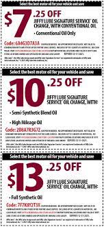 Having said that, there are a range of factors that you need to consider when getting an oil change or if you decide to to it yourself. Oil Change Coupons Synthetics High Mileage Indiana Jiffy Lube
