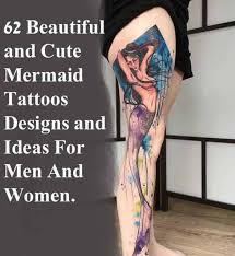 Nowadays, these older tattoo designs are worn with a sense of irony. 50 Beautiful And Cute Mermaid Tattoos Designs And Ideas