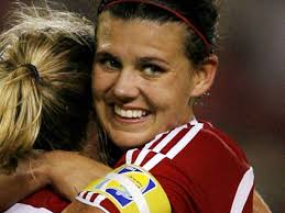 Canadian striker Christine Sinclair headed into USL Hall of Fame