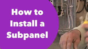 When should grounds & neutrals be connected in a subpanel? How To Install A Subpanel Youtube