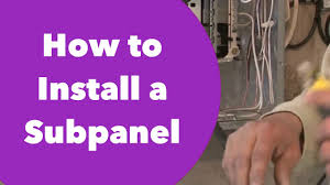 Yes, i do want to use the existing 10/3 cable but also my main breaker panel is in our tenant's basement 50 amp breakers to control the subpanel, 8 breakers in the subpanel with all new wiring running from the subpanel up into the kitchen. Sub Panel Installation With How To Video