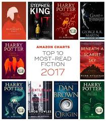 Amazon Charts Top Most Read And Listened To Books Of 2017