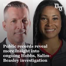 New details of the alleged relationship between Rutgers gymnastics coach  Umme Salim-Beasley and former Athletic Director Pat Hobbs were revealed in  an NJ Advance Media article published