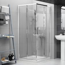 Includes information on enlarged wc cubicles, standard toilet cubicles, ambulant disabled cubicles and wheelchair accessible cubicles. Radiant Shower Cubicle Reduced Height 760mm Corner Buy Online At Bathroom City
