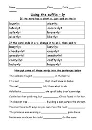 Suffix Ly Worksheet 3rd Grade Suffix Ly Worksheet 3rd Grade Together With Beansmith Co Suffixes Worksheets 2nd Grade Worksheets Third Grade Writing
