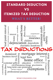 Standard Deduction Vs Itemized Tax Deduction What S Better Standard Deduction Tax Deductions Investing For Retirement