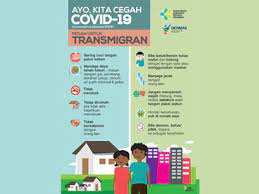 Flyer Pesan Pencegahan Covid 19 Untuk Transmigran