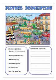 6th grade reading comprehension worksheets. Picture Composition Worksheets