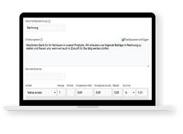 Wir generieren ihnen alle rechnungen auf einmal. Rechnungen Schreiben Erbsen Zahlen Macht Spass Everbill