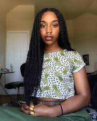 6packs marley braiding hair 24 inch marley hair for butterfly locks crochet hair kanekalon synthetic fiber long afro kinky twist hair crochet braids hair extensions (24inch 1#) 4.2 out of 5 stars. Fresh Marley Twist To Start The Summer Off Right Ig Teresestheory Natural Hair Styles Long Hair Styles Girl Hairstyles