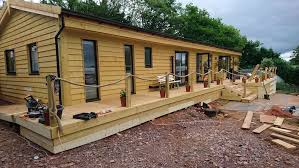 60ft X 20ft 4bed Log Cabin Lodge Timber Frame Holiday Park Home Static Caravan In Garden Amp Patio Garden Structures Amp Shade Park Homes Log Cabin Cabin