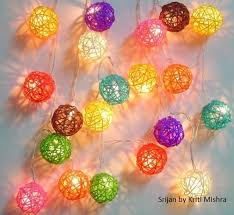 Twine Lights For Diwali Diwali Diy Diwali Decorations At Home Diwali Craft