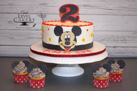 2nd Birthday Mickey Mouse Birthday Cake For 2 Year Old Boy Mickey Mouse Cake 2 Year Old Boy Cake Mickey Cupcakes Special Occasion Cakes Cake Mickey Cupcakes