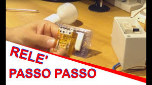 Qualquno sa dirmi comme si fa collegamento a due punti luce con tre accensioni. Come Collegare Un Rele Passo Passo Per Comandare Una Lampada Da Diversi Punti Youtube