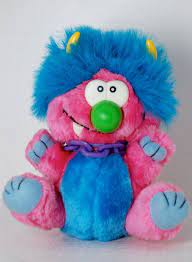 Vintage Kuddlee Uglee Plush Monster With Chains Tara Toy Corp 80s 90s Pet Monsters Vintage Plush Toys Plush