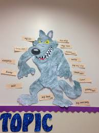 Wolf From Red Riding Hood Display Item Used For Adjective Work Year 1 Or Ks1 Little Red Ridding Hood Red Riding Hood Story Character Activities