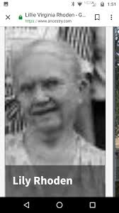 Lillie Virginia Rhoden Williams (1885-1953)