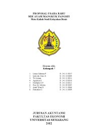 Proposal studi kelayakan bisnis usaha toko buah impor ; Proposal Study Kelayakan Bisnis