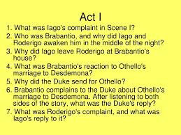 Othello Summary From Spark Notes - Tpsdrama11Student - Home