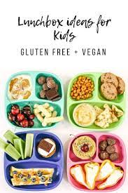 Gluten Free Vegan Lunchbox Ideas 4 Ways With Enjoy Life Foods Lindsey Lee Co Gluten Free Kids Lunches Enjoy Life Foods Vegan School Lunch