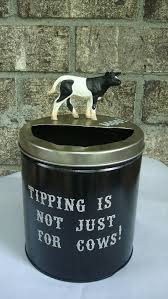 Tip Jar Tipping Is Not Only For Cows Eye Catching Tip Jars Etsy Tip Jars Donation Jar Funny Tip Jars