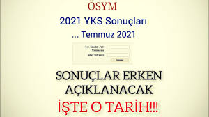 1 day ago · 2021 yks sonuçları açıklandı. 2021 Yks Erken Aciklanacak Iste Muhtemel Tarih Youtube