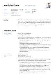 Check spelling or type a new query. Survey Researcher Resume Writing Guide 12 Templates 2020