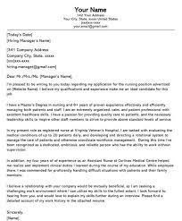 Put relevant information in your rn. Nursing Cover Letter 14 Best Sample Letters Examples