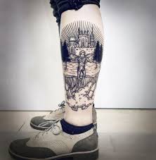 Tattoos mean different things to different people around the world. 50 Cool Leg Tattoos For Men 2021 Designs Ideas