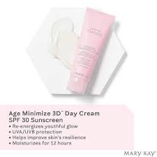 Mary kay timewise age minimize 3d (cleanser, eye, day, night cream) you choose!! Timewise Age Minimize 3d Day Cream Spf 30 Broad Spectrum Sunscreen 48g Combination Oily Skin Beauchic