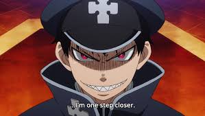 Fire Force Shinra Smile Manga Anime Wallpapers Anime smiles range from sweet to absolutely adorable. fire force shinra smile manga anime
