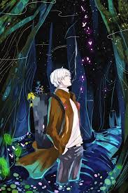 Mushishi Zoku Shou Suzu No Shizuku Anime Art Poster Anime Art Anime Background Drawing