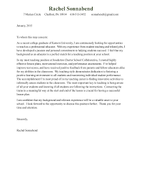 College Student Worker Cover Letter Sample Mt Home Arts